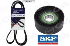 GVA 59A4322 ALTERNATÖR GERGİ KİTİ KÜTÜKSÜZ P206-P307-P1007-C3-C4-FIESTA-FOCUS 1.4-1.6 TDİ-HDİ AC K016PK975