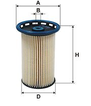 FILTRON FILT PE 973/7 PASSAT-TIGUAN-Q3 YAKIT FILTRESI KX342 / C801