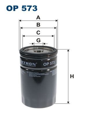 FILTRON OP573 YAG FILTRESI MERCEDES M103 W201 W124 S124 W126 R129