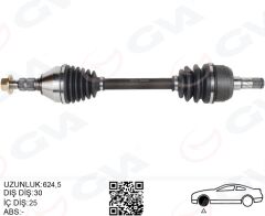 GVA 4491217 KOMPLE AKS ÖN SOL OPEL INSIGNIA 1.6 T A16LET M-T 08-