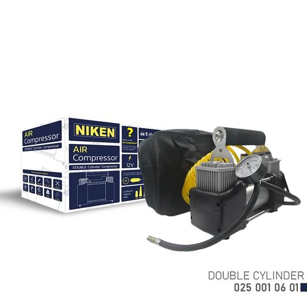 NIKEN 0250010601 HAVA KOMPRESÖRÜ METAL ÇİFT SİLİNDİR