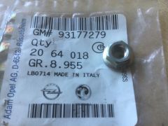 OE-OPEL 93177279 NUT