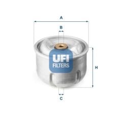 UFI 2590100 YAG FILTRESI FORD TRANSIT V348 2.4 TDCI-140PS 3.2 200PS 06>14 10P 15P DISCOVERY 2 L318 2.5 Td5 98>04