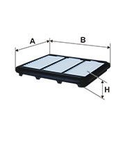 FILTRON FILT AP 082/8 SPARK M200 HAVA FILTRESI