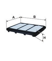 FILTRON FILT AP 082/8 SPARK M200 HAVA FILTRESI
