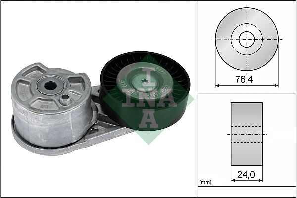 INA 534072710 V KAYIŞ GERGİ KÜTÜĞÜ FORD TRANSİT 18> 2.0 ECOBLUE