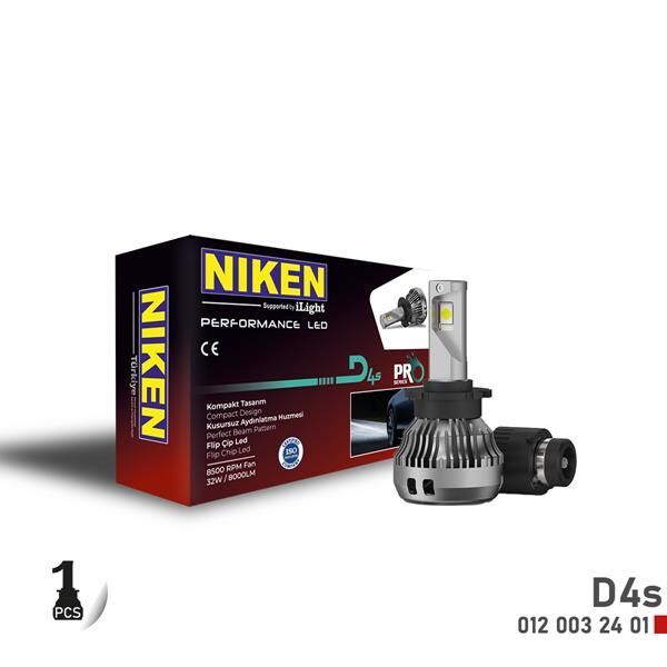 NIKEN 0120032401 LED XENON PRO SERISI D4S 1 ADET