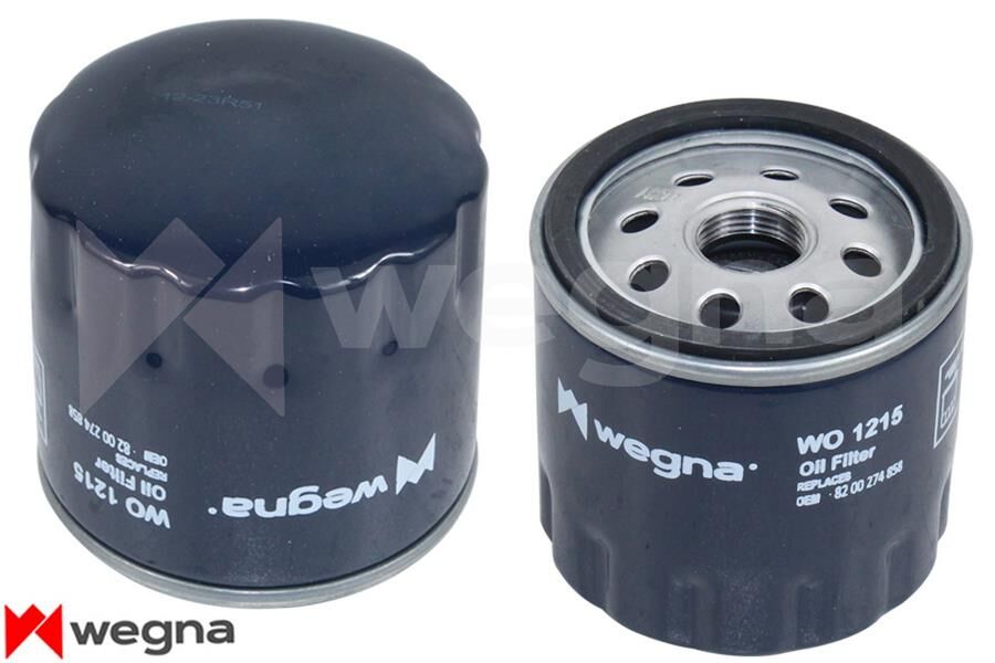 WEGNA WO1215 YAĞ FİLTRESİ CLIO III 05> CLIOV 19> FLUENCE 09>LOGAN 05>MEGANE II 02>08 MEGANE III 09> MASTER II 01> QASHQAI 06>12 JUKE 10> MICRA V 16> 1.0 SCE 1.5 DCI 1.9 DCI