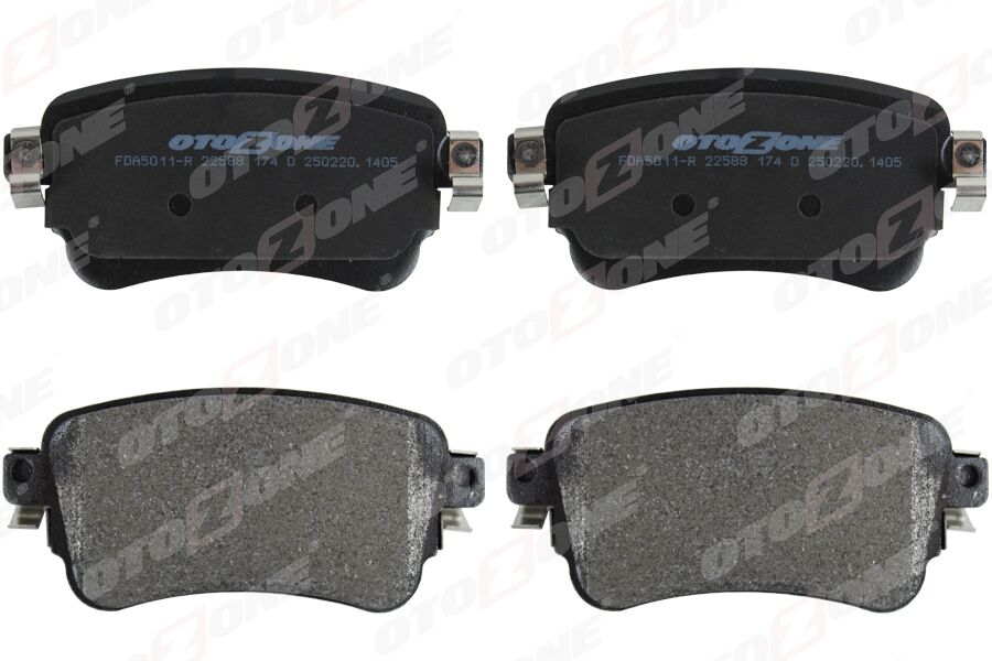 OTOZONE FDA5011-R ARKA FREN BALATASI ZAFIRA LIFE 19> VIVARO C 19> JUMPY III 16> EXPERT 16> TOYOTA PROACE 16> 290 mm