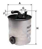 FILTRON FILT PP 841/3 SPRT.208,211,213,308,311,313,408,411,413.CDI -VANEO.414.-1,7.CDI -VITO.108,110,112.CDI-V.200,220.CDI YAKIT FILTRESI H167WK