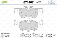 VALEO 671407 FREN BALATASI ARKA BMW F40 F44 F45 F46 F48 F49 F39 . MINI F54 F60