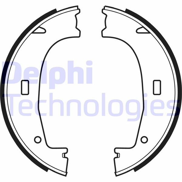 DELPHI LS1704 FREN BALATASI ARKA PARK FRENI BMW E36 E30