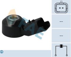 FAE 60238 VURUNTU SENSÖRÜ FIAT DOBLO 24> SCUDO 22> COMBO E-CORSA F 19> CROSSLAND-GRANDLAND 17> 206-207-208-301 -307-308-406-407-508-2008 -3008-5008-PARTNER-BERLINGO-C-ELYSEE-C1-C3-C4-C5-DS3 1.2 PURETECH-1.4-1.6-