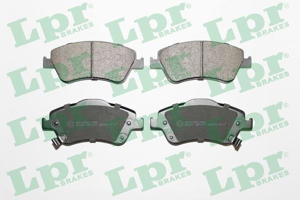 LPR 05P1316 ÖN FREN BALATA TOYOTA AURIS. COROLLA 1.4L 1NDTV NDE150 D-4D dizel 07->