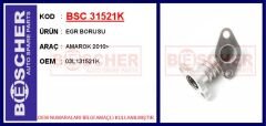 BSC 31521K EGR BORUSU AMAROK 2010>