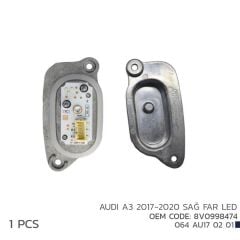 NIKEN 064AU170201 AUDI A3 2017-2020 SAĞ FAR LED MODÜL 8V0998474