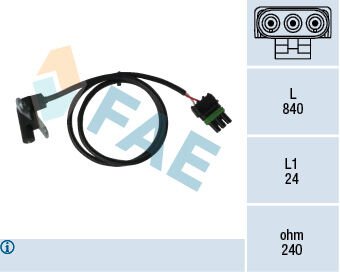 FAE 79025 KRANK MIL SENSORU UCLU R9 R11 1.4 1.7