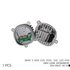 NIKEN 064BW274001 BMW 3 SERI G20 2019- SOL LED FAR MODÜL 63118496135
