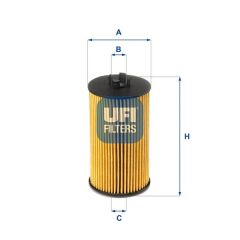 UFI 2506400 YAG FILTRESI ASTRA G-H-J VECTRA C 06> INSIGNIA A 09>17 08> CORSA C CORSA D 07>14 CORSA E 15>ADAM 13> ZAFIRA B 04> MERIVA B 10> MOKKA MOKKA X 14> 12> AVEO 11> CRUZE 09> 1.2-1.4-1.6 XER-NET-NEH-NEL-XEP