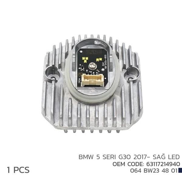 NIKEN 064BW234801 BMW 5 SERI G30 2017- SAĞ LED MODÜL 63117214940