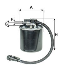 FILTRON FILT PP 840/8 W204-212-166-906-639 YAKIT FILTRESI