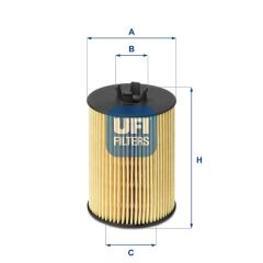 UFI 2506300 YAG FILTRESI MERCEDES M266 W168 W414