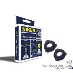 NIKEN 0610010103 LED FAR MONTAJ ADAPTÖRÜ H7 VW TIGUAN 16 >