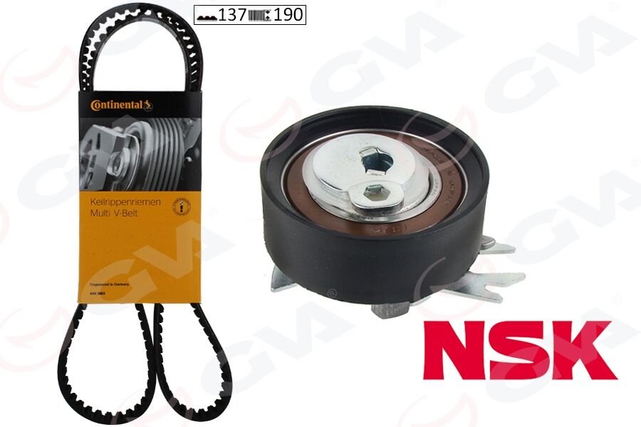 GVA 59T7508 TRİGER SETİ 137x19 POLO 96-00 -IBIZA 1.6 AEA-AEE-ALM K015428XS