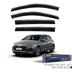 NIKEN 047HY300201 KROMLU CAM RÜZGARLIĞI HYUNDAI I20 2021- 4LÜ
