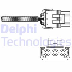 DELPHI ES10990-12B1 OKSİJEN SENSÖRÜ RENAULT R19-MEGANE I-CLIO I-LAGUNA I 1.4 1.6 1.8