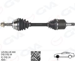 GVA 4499175 KOMPLE AKS SOL V40 I 2.0 T 00>03 S40 I 2.0 T 97>03 OTOMATİK ŞANZIMAN