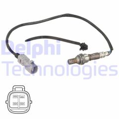 DELPHI ES21261-12B1 OKSİJEN SENSÖRÜ TOYOTA CH-R 1.2L 8NRFTS NGX10 16-> 1.8L 2ZR-FXE HYBRID ZYX10 ZYX11 16-> Katalizörün önü