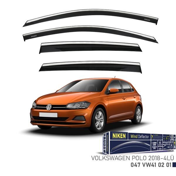 KROMLU CAM RÜZGARLIĞI VW POLO 2018- 4LÜ