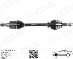 GVA 4435004 ÖN AKS KOMPLE SOL FORD FOCUS III 1.6 TI 11> 17 BENZINLI