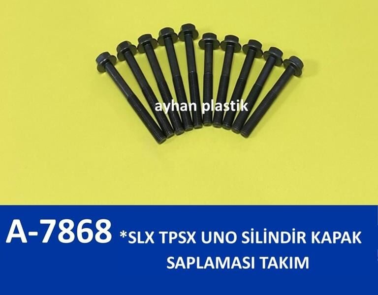 AYHAN A7868 SİLİNDİR KAPAK SAPLAMASI TAKIM SLX TPSX UNO