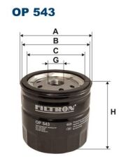 FILTRON OP543 YAĞ FİLTRESİ FIESTA 1.8DI-FOCUS 1.8TDCI-1.8DI/TDDİ-1.8T-CONNECT 02>14 1.8TDCI TRANSIT T15-T12 2.5TD 95>01
