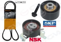 GVA 59T4320 EKSANTRİK GERGİ KİTİ 153x254 P206-307-406-407-807-C4-C5-C8-JUMPY-XSARA 1.8 16V-2.0 16V K015528XS