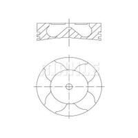 YENMAK 31-04293-040 MOTOR PİSTON SEGMAN 0.40 ASTRA H 04-14 -VECTRA C 02-08 -ZAFIRA B 05-15 -SIGNUM 03-08 Z19DTH 82.40