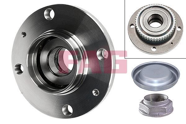 FAG 713650520 ARKA TEKER PORYASI KOMPLE PEUGEOT P406 95> CITROEN XANTIA 99> ABS Lİ - 4 BİJON