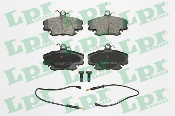 LPR 05P349 ÖN BALATA FİŞLİ RENAULT R9-R19-R21-CLIO I-II-MEGANE I-TWINGO-LOGAN-SANDERO-SOLENZA