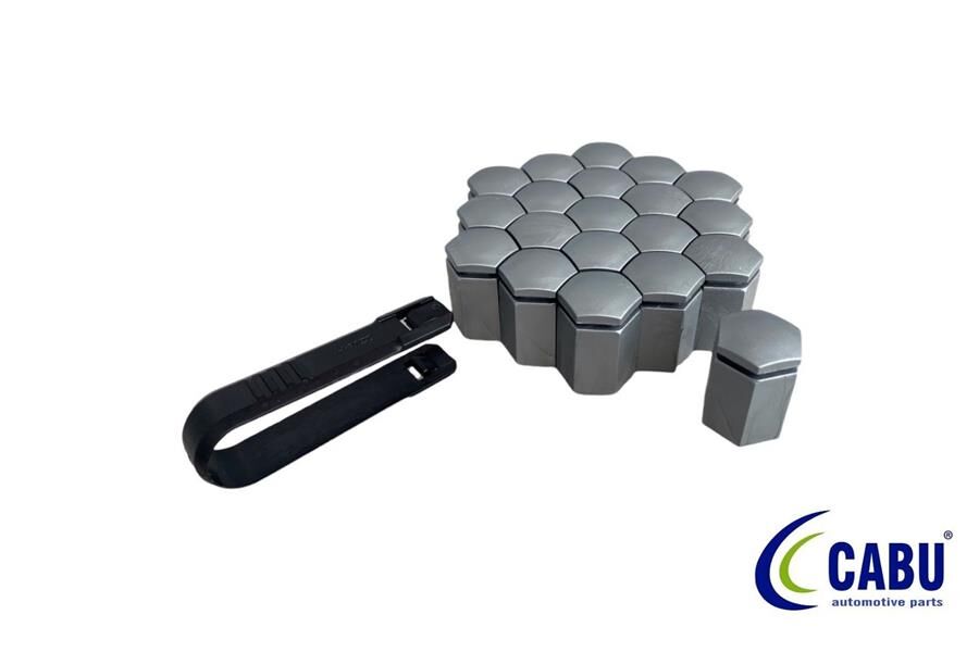 CABU 220658 BİJON KAPAĞI METALİK GRİ 17X32mm ASTRA F-G-H. CORSA B-C-D.VECTRA A-B. ZAFIRA B.OMEGA B 20 ADET 220644