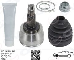 GVA 4429052K AKS KAFASI ÖN SAĞ-SOL FIAT DOBLO 10> 500 X 14> ALFA ROMEO 166 05> JEEP RENEGADE 14> COMPASS 17> OPEL COMBO 12> 1.4 1.6D MTJ 2.0D MTJ