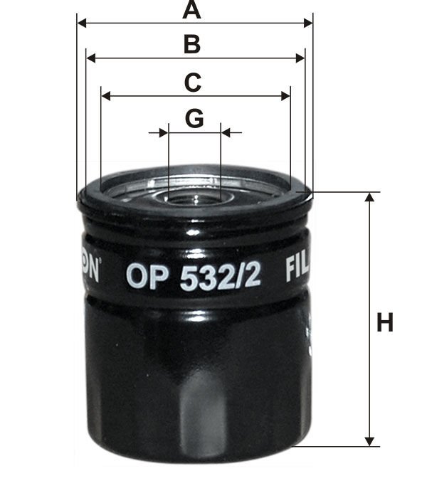 FILTRON FILT OP 532/2 MONDEO/VOLVO/MAZDA YAG FILTRESI 30711781/LF10-14-302