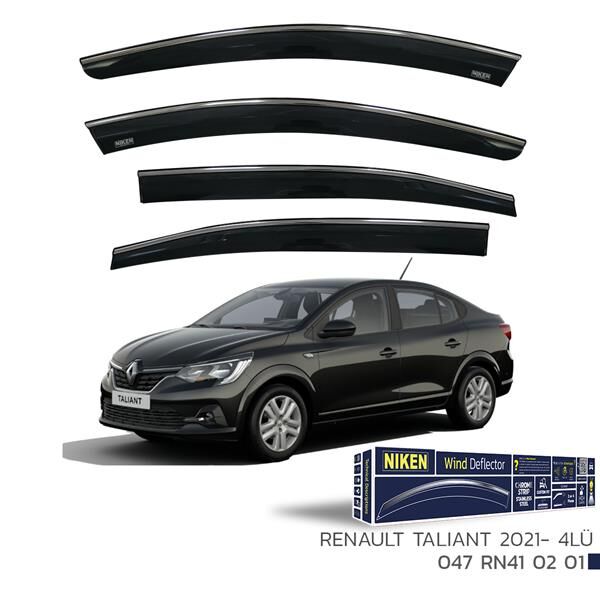 NIKEN 047RN410201 KROMLU CAM RÜZGARLIĞI RENAULT TALIANT 2021- 4LÜ