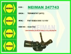 NEIMAN 247743 TERMOSTAT 90 C FIAT EGEA-500X 1.6 16V