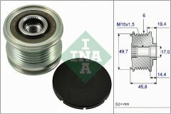 INA 535016810 ALTERNATOR KASNAGI MERCEDES W204 W205 C218 W212 W222 X204 W166 C292 W639 W447 B906