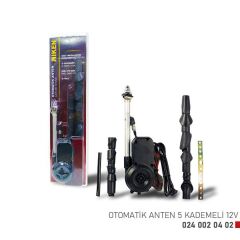 NIKEN 0240020402 OTOMATİK ANTEN 5 KADEMELİ 12V