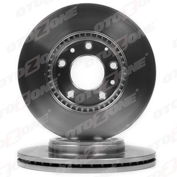 OTOZONE BD9066 ÖN FREN DİSKİ HAVA KANALLI MAZDA 6 2.0L LF RF GG kasa 02-07 283 çap x 5 bijon - Adet disk fiya tıdır