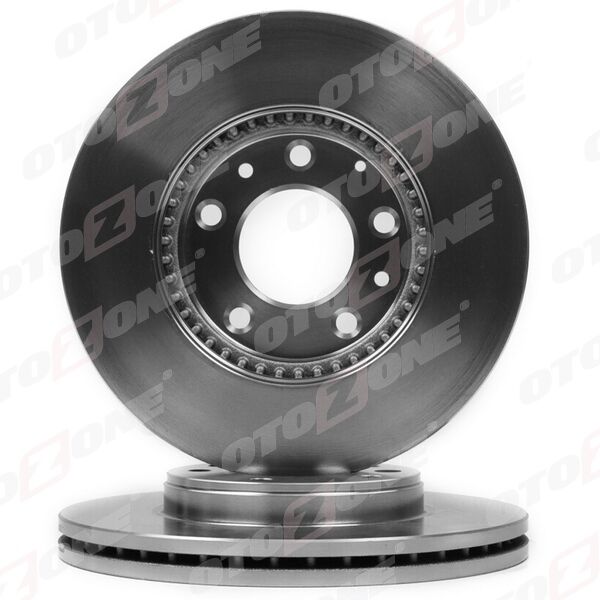OTOZONE BD9066 ÖN FREN DİSKİ HAVA KANALLI MAZDA 6 2.0L LF RF GG kasa 02-07 283 çap x 5 bijon - Adet disk fiya tıdır