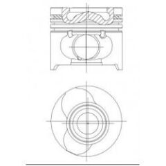 YENMAK 31-04164-050 MOTOR PİSTON SEGMAN 0.50 76.00 26PİM CLIO II-III KANGOO-MEGANE II-III SYMBOL II-III-SANDERO- LOGAN- JUKE 1.5dCi K9K